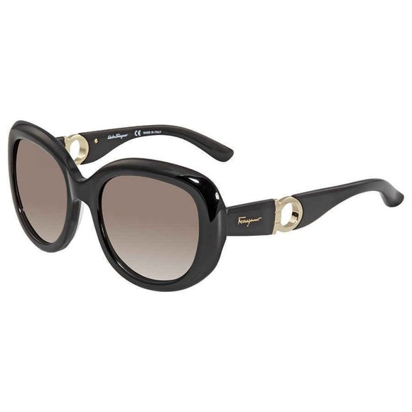 Salvatore Ferragamo Oval Ladies Sunglasses